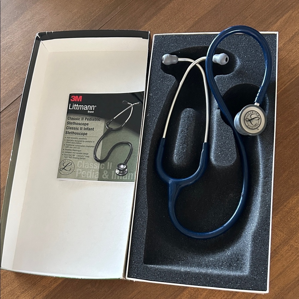 3M Littmann Classic II Pediatric Stethoscope - Blue